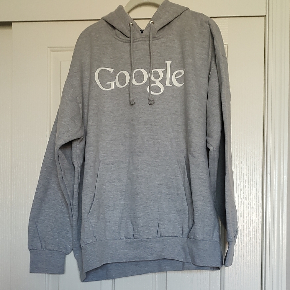 Google Classic Gray Hoodie